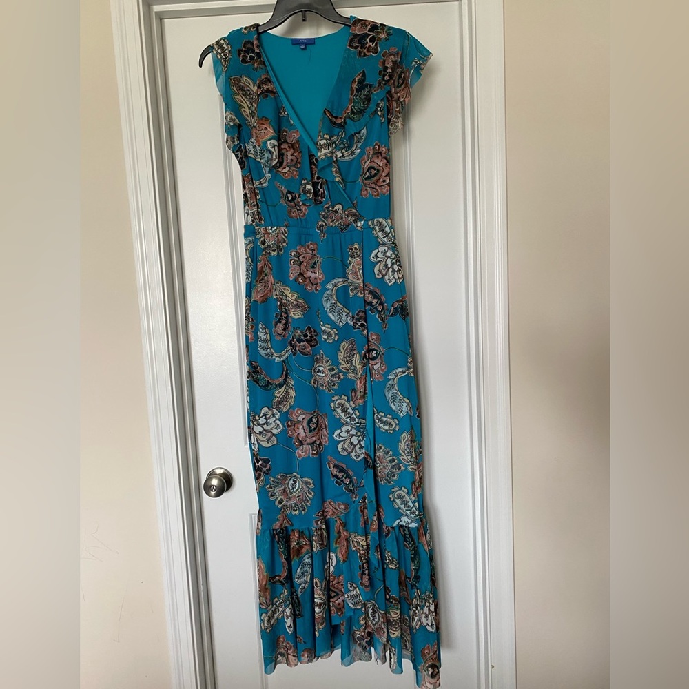 Deep V dress